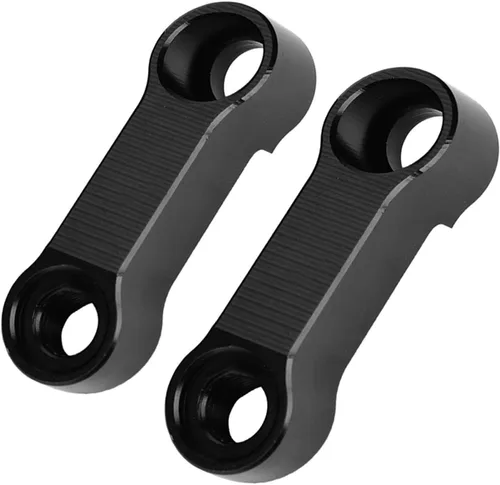Vista 9 de 2 elevadores de montaje en espejo, adaptador extensor de espejo de motocicleta de 0.394 in y 0.315 in, elevadores de espejo de aleación de aluminio
