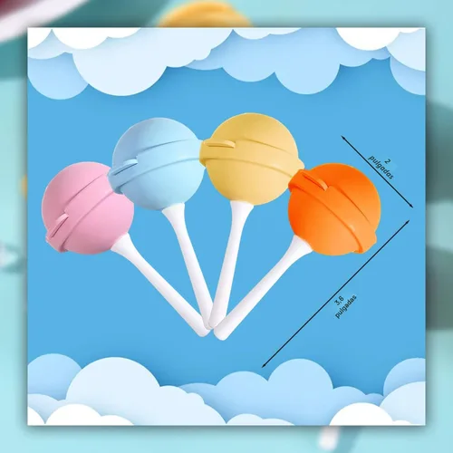 Vista 2 de Molde de silicona para helados, moldes de paletas caseras, máquina de paletas para niños, molde de helado de piruleta, moldes reutilizables