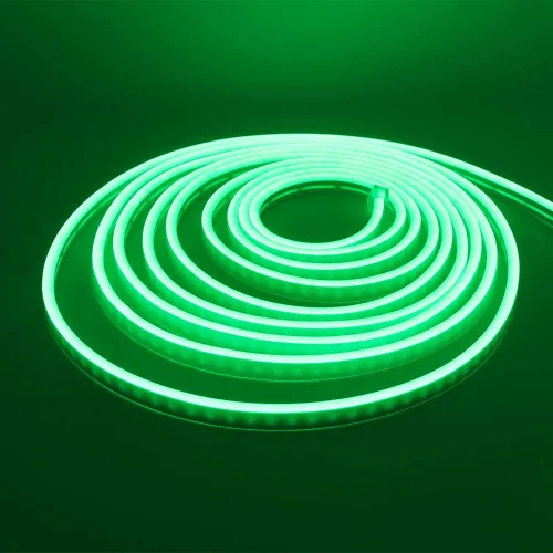 Mini luces LED de neón, CC de 12 V, tira de luces flexibles impermeables de 16.4 pies, 2835 120 LEDs/M, para decoración de iluminación comercial
