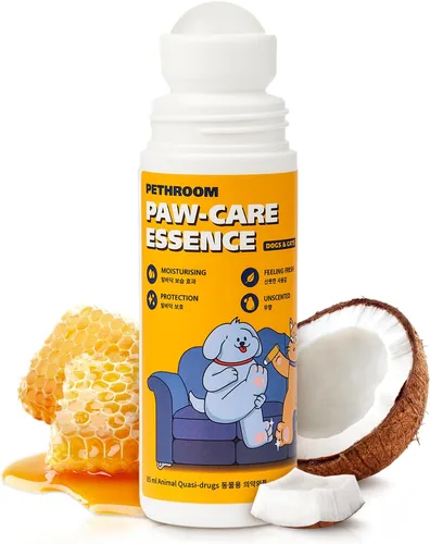 [PETHROOM] Bálsamo de patas enrollable para gatos y perros, protector de patas súper hidratante seguro para lamer, protección calmante contra el