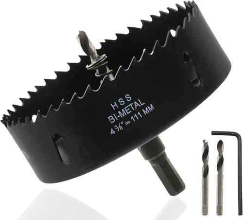 Vista 14 de Sierra de agujero de 1-1/2"/38mm para metal, madera y corte de plástico Cortador de agujeros - 2 piezas