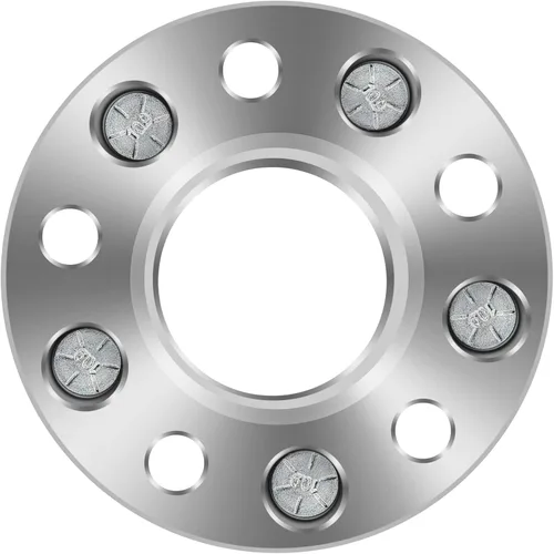 Vista 7 de ECCPP 2 espaciadores de rueda centrados de 5 lengüetas de 1.5 pulgadas de 5 x 4.5 a 0.197 x 0.177 in para 2002-2010 para Liberty 1980-2001