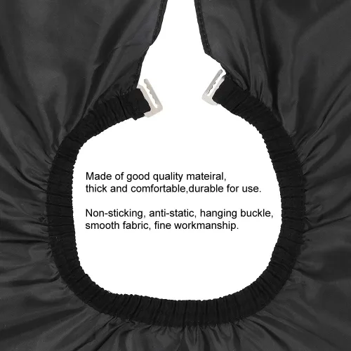 Vista 4 de ZJchao Capas para el cabello, capa de peluquería profesional, delantal de corte de pelo ajustable para peluquería casera