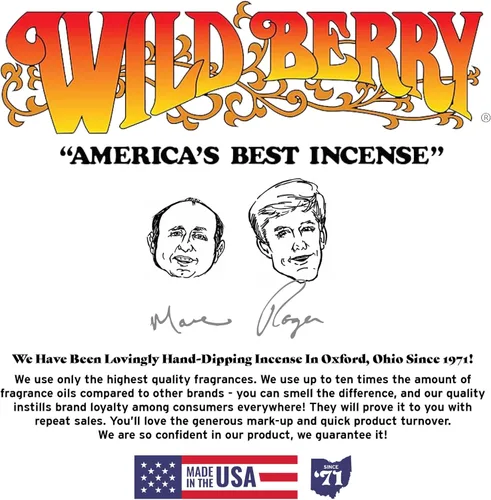 Vista 5 de Fizzy Pop - 100 varillas de incienso Wild Berry