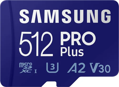 Vista 10 de Samsung PRO Plus tarjeta de memoria microSD + lector, 256 GB MicroSDXC, hasta 180 MB/s, Full HD y 4K UHD, UHS-I, C10, U3, V30, A2 para teléfonos