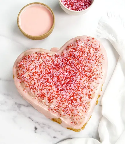 Vista 6 de USA Pan Global Bakeware Molde para pastel con forma de corazón elegante