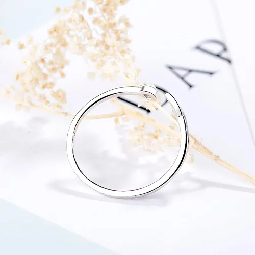 Vista 4 de Adiustable Rina Animal Rinas for Girls Dolphin Frog Cat Rabbit Elephant Fish Tail Cute Ring for Bestie