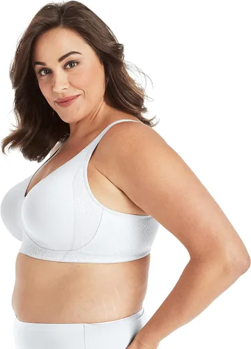 Vista 2 de Playtex womens 18 Hour Side & Back Smoothing Wireless Bra, Cool Comfort Wire-Free Bra, Single Or 2-Pack