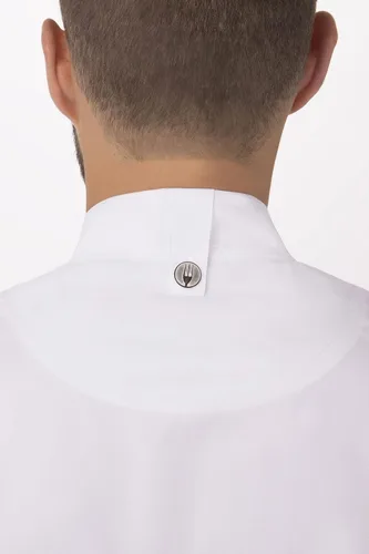 Vista 7 de Chef Works Springfield - Abrigo de chef para hombre