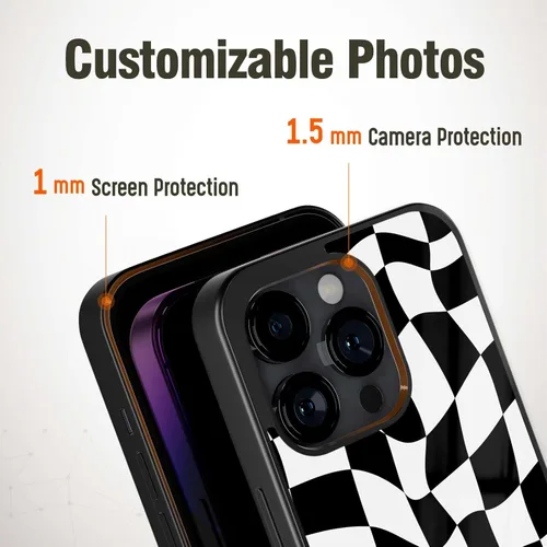 Vista 5 de Carcasas de teléfono divertidas para iPhone 6 7 8 11 12 13 14 15 16 Pro Max Plus Mini Xr Xs SE para Samsung A02 A10 A13 A42 A51 A52 A53 A73 S20 S21