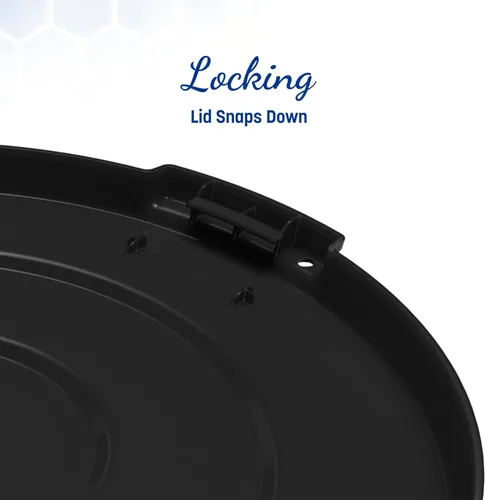 Vista 9 de SPARTA Bronco - Tapa para bote de basura Bronco de 10 galones, duradera, apta para alimentos, compatible con NSF y HACCP, tapa para uso comercial