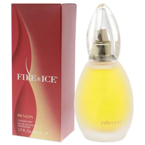 Vista 4 de Revlon Perfume para Mujeres, Fire & Ice, Eau de Toilette en Espray, Notas de Aroma Floral y Cítrico, 1.7 Fl Oz