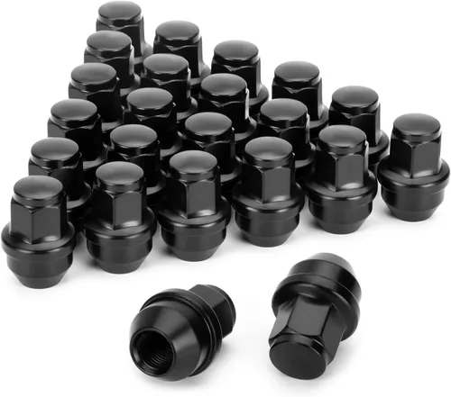 Vista 9 de M12x1.5 Tuercas de rueda, tuerca de rueda de asiento de bellota grande de una pieza OEM de fábrica de repuesto para Ford Escape 2001-2025, Ford