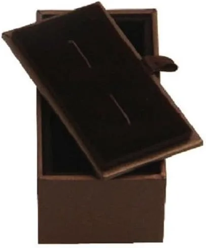 Vista 4 de MRCUFF Par de gemelos de bloque de construcción en una caja de regalo de presentación y paño de pulido