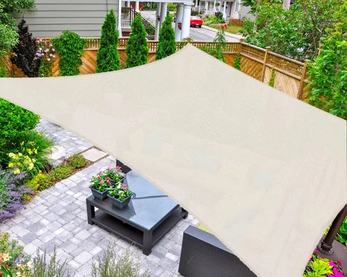 Vista 10 de AsterOutdoor - Toldo parasol rectangular de 16 x 16 pies, Toldo con bloqueador ultravioleta para patio, patio trasero, césped, jardín, actividades