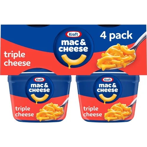 Vista 10 de Kraft Mac y queso, 4 tazas, para cenar o cenar fácilmente, sabor original, sin sabores artificiales, conservantes o colorantes, 2.05 onzas