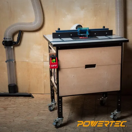 Vista 7 de Powertec 120V Interruptor de paleta magnético monofásico encendido/apagado, 9 amperios con cables estándar de 5.5 pies, palanca de rodilla