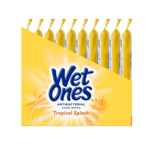 Vista 3 de Toallitas antibacterianas de mano de Wet Ones, 20 unidades (paquete de 10), 0, 1, 30