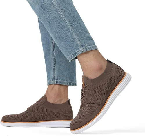 Vista 7 de Bruno Marc Zapatillas de malla para hombre Oxfords ligeras