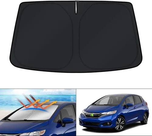 Vista 171 de KUST Parasol para parabrisas para Ford Escape 2020-2025 2026, accesorio personalizado, protector de ventana plegable, bloquea los rayos UV, visera