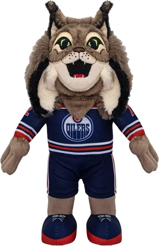 Vista 68 de Bleacher Creatures Anaheim Ducks Wild Wing - Figura de peluche de mascota de la NHL de 10 pulgadas (uniforme triangular verde azulado), una mascota