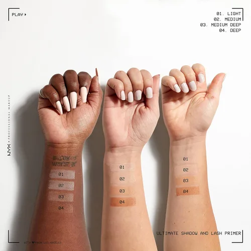 Vista 5 de NYX PROFESSIONAL MAKEUP Ultimate Shadow & Liner Primer, Prebase para Sombra de Ojos y Delineador - Claro