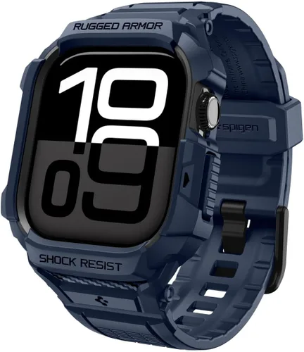 Vista 29 de Spigen for Apple Watch Band with Case, Rugged Armor Pro Compatible with Ultra 3/2/1 49mm, Series 11/10 46/42mm, 9/8/7 45/41mm, SE3/SE2/SE/6/5/4