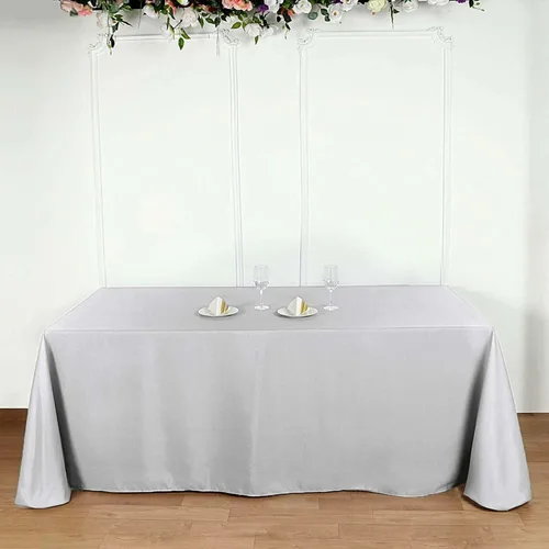 Vista 76 de Efavormart - Mantel rectangular, 60 x 102 pulgadas, resistente a las manchas y a las arrugas, lavable, mantel decorativo oblongo de tela de Amatista