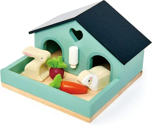Vista 5 de Tender Leaf Toys - Conjuntos de mascotas para accesorios de casa de muñecas - Gran juego de mascotas para añadir a cualquier casa de muñecas