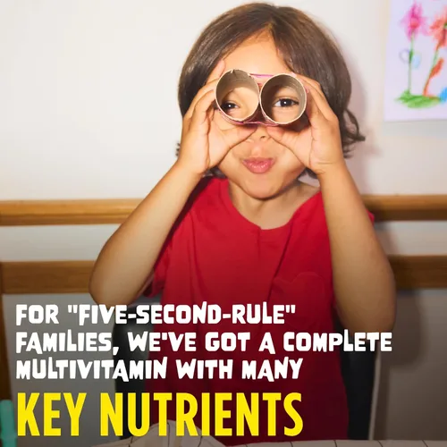 Vista 6 de Flintstones Vitamins Multivitamínico masticable para niños con + plancha extra para niños pequeños y niños con vitamina C, D, vitamina B12, 160