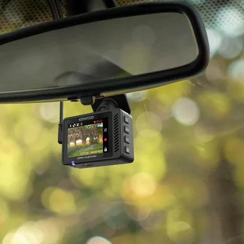 Vista 9 de Kenwood DRV-A310W GPS Dash Cam, Cámara de salpicadero Full HD, Cámara de coche WDR/HDR con conectividad Bluetooth y Wi-Fi, Sensor G, detección