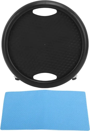 Vista 9 de Rueda de rodillo abdominal, tabla de rueda abdominal, equipo de entrenamiento abdominal para entrenamiento central (negro)