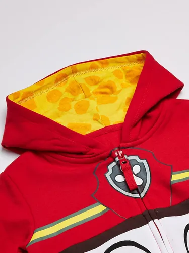 Vista 2 de Disfraces de Patrulla Canina para niños pequeños con capucha y rostro grande de Nickelodeon - Personaje, cremallera, 2T