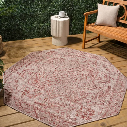 Vista 47 de JONATHAN Y SMB105D-28 - Alfombra pasillo Estrella con medallón bohemio tejido texturizado interior/exterior, estilo costero rústico glamuroso, fácil