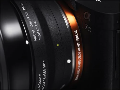 Vista 4 de Sigma Convertidor de montaje MC-11 para soportes Sigma a cámaras Sony E