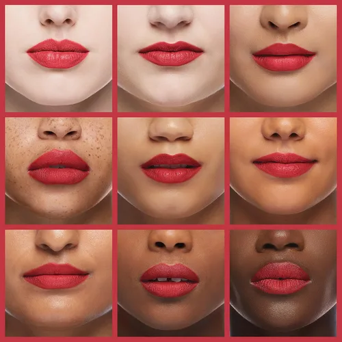 Vista 3 de Palladio Tinte de labios, fórmula hidratante e impermeable, aspecto de color mate, color de labios de larga duración para uso durante todo el día