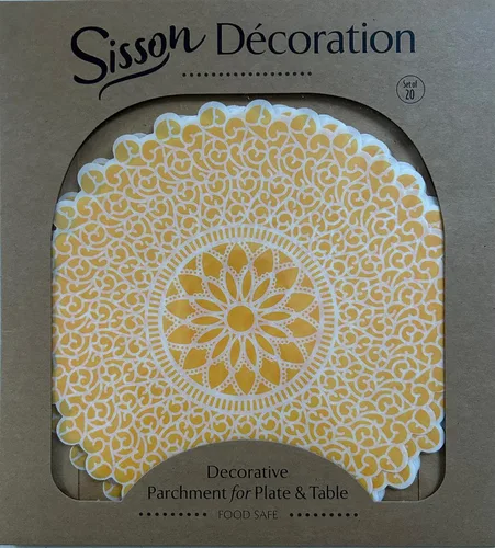 Vista 10 de Hojas de papel pergamino para tablas de queso y embutidos, hojas de Sisson Distribution (paquete de 20) (hojas de artista)