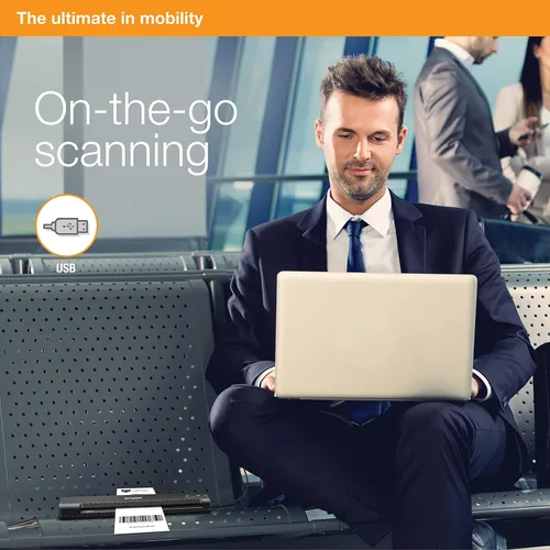 Vista 7 de Epson Workforce ES-55R Escáner móvil de recibos y documentos con software de gestión de recibos para PC y Mac