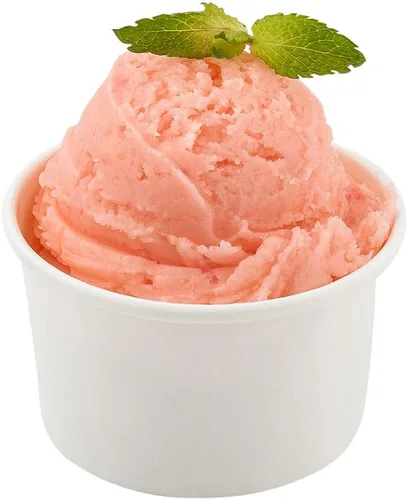 Vista 46 de Coppetta - Vasos de postre de 3 onzas, 50 tazas desechables para helado, tapas se venden por separado, cuencos de yogur congelado de papel rojo