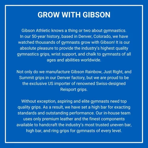 Vista 10 de Gibson Athletic Just Right Agarres para Barras Asimétricas de Gimnasia para Niñas - Agarres de Cuero de Ajuste Estrecho para Barras de Gimnasia