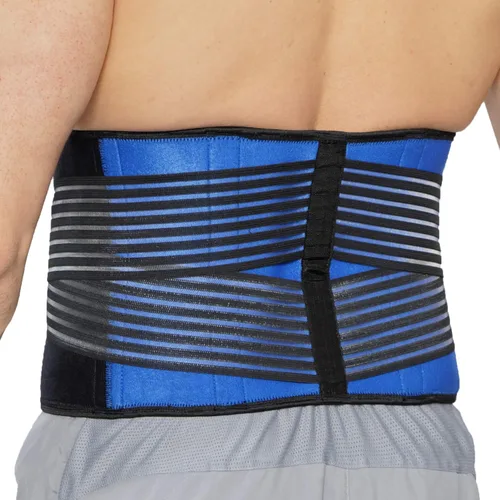 Vista 10 de NeoTech Care Soporte de espalda de neopreno para hombres o mujeres, cinturón de soporte lumbar ajustable y transpirable para dolor de espalda baja