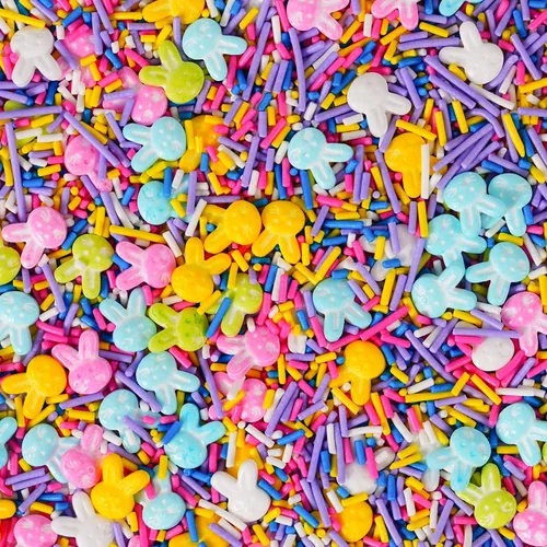 Vista 10 de Chispas doradas para decoración de pasteles 3.5 onzas, chispas comestibles doradas blancas plateadas para decoración de cupcakes, galletas