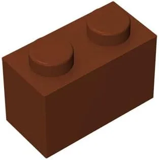 Vista 6 de Ladrillo de construcción clásico de 1 x 2, bloque de ladrillo a granel de 100 piezas, compatible con piezas y piezas 3004, juego creativo, 100%