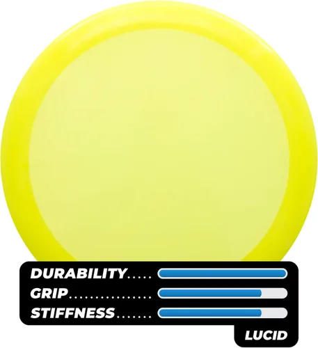 Vista 2 de Discos dinámicos Lucid Escape Disc Golf Driver Disco de golf estable Fairway Frisbee 6.00 oz Plus El color del sello puede variar