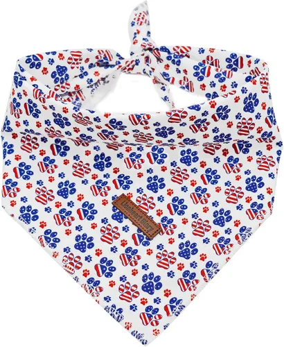 Vista 15 de Lionheart glory Bandana de Halloween para perros 1 paquete Bufanda suave lavable para perros, pañuelo cuadrado ajustable para perros pequeños y A