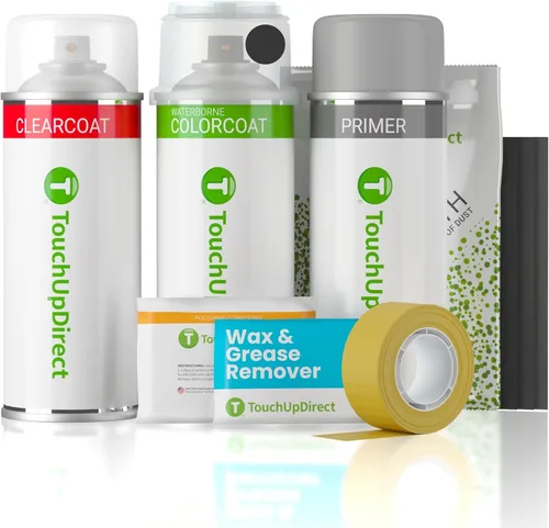 Vista 151 de TouchUpDirect 1J7 Atomic Silver Metallic Compatible con Lexus Exact Match - Aerosol de pintura de retoque - Kit esencial