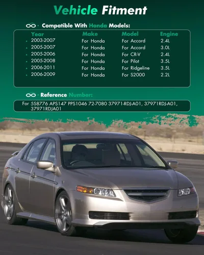 Vista 3 de SCITOO Conjunto de sensor de pedal de acelerador para Acura para MDX 2003 2004 2005 2006, para Acura para TL 2004 2005 2006 2007 2008 5S8776 APS147