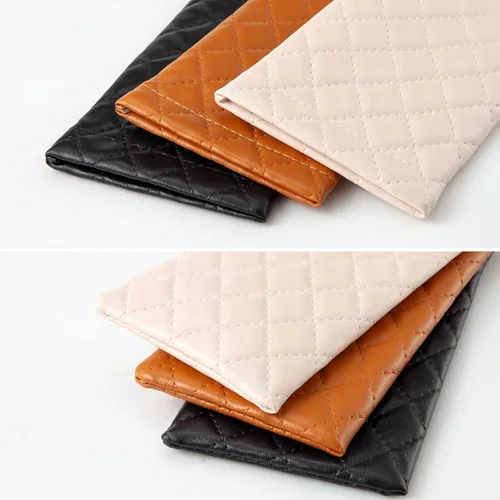 Vista 7 de TRIUMPH VISION Bolsa de cuero para lentes de sol, paquete de 3 soportes para gafas de almacenamiento de resorte