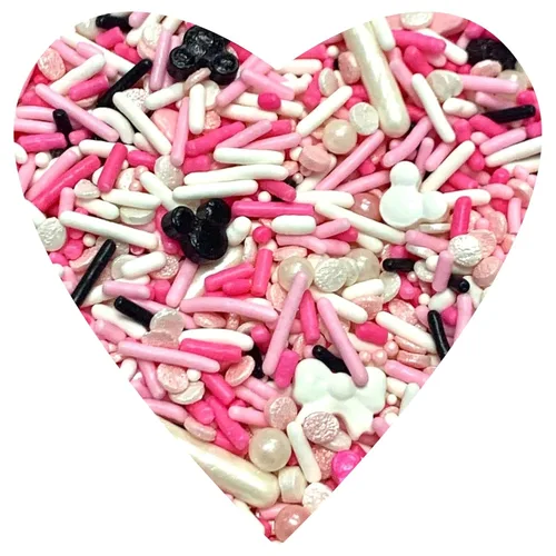 Vista 6 de COOL MOM SPRINKLES Gránulos de Mickey Mouse (4 onzas) – Gránulos temáticos para decorar pasteles de cumpleaños, cupcakes, galletas y postres