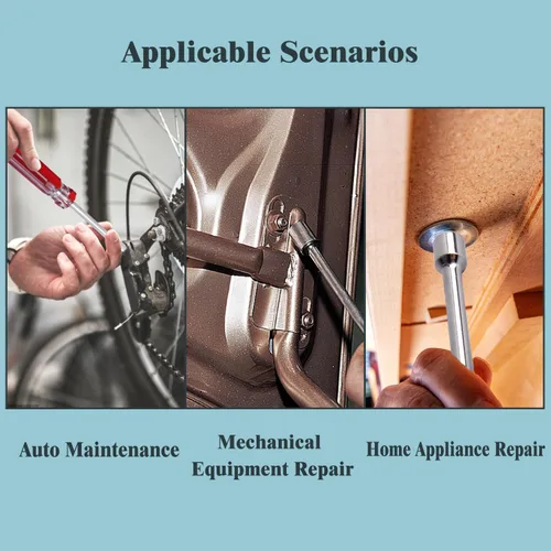 Vista 7 de Utoolmart Tuerca hexagonal con mango antideslizante, destornillador hexagonal (0.217 in)